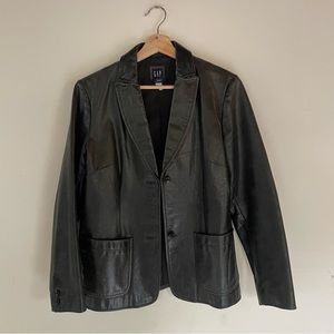 Vintage 90s/Y2K Gap leather jacket